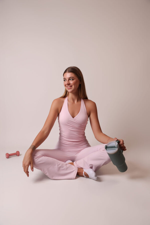 The Sculpted Wrap Set - Baby Pink